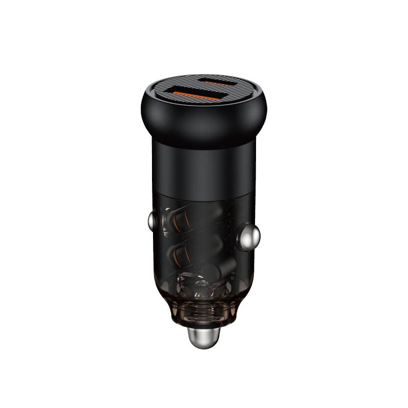 RSILOU Car Charger 52.5W – Dual USB – R4520 – Black