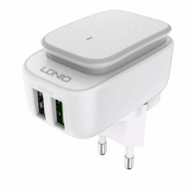 شاحن حائط LDNIO A2205 Type-C بقدرة 12 واط - ابيض