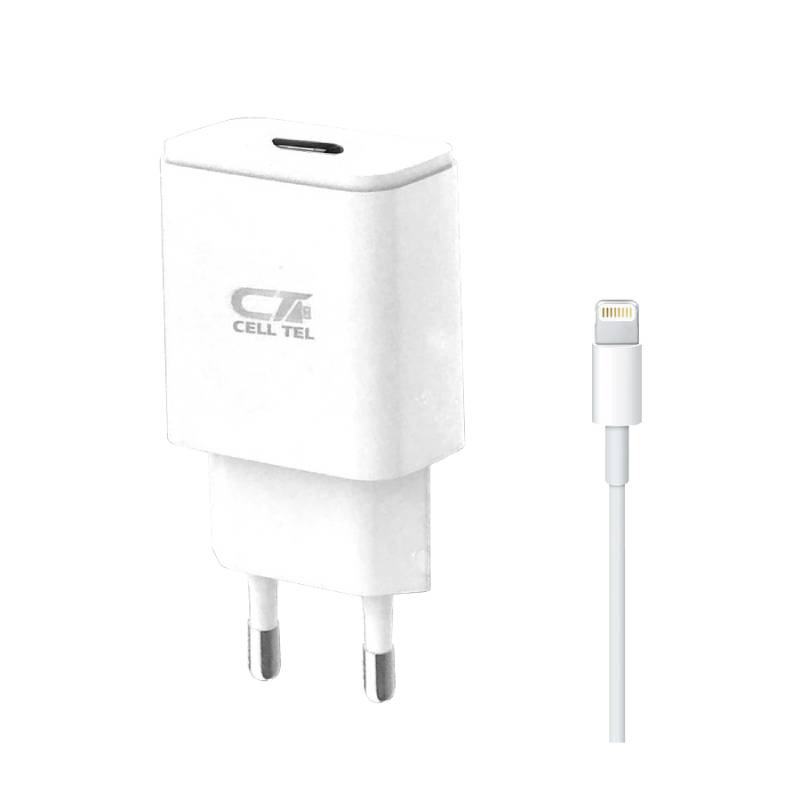 Celltel Turbo1 Home Charger Type-C to Lightning 25W