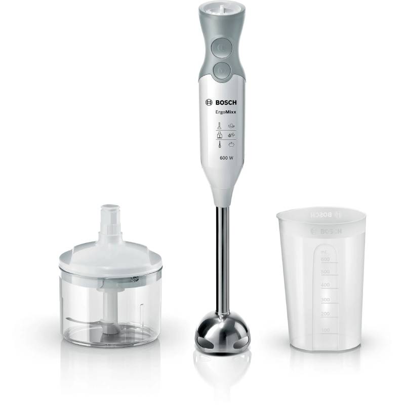 خلاط يدوي Bosch ErgoMixx بقوة 600 واط – أبيض – MSM66120