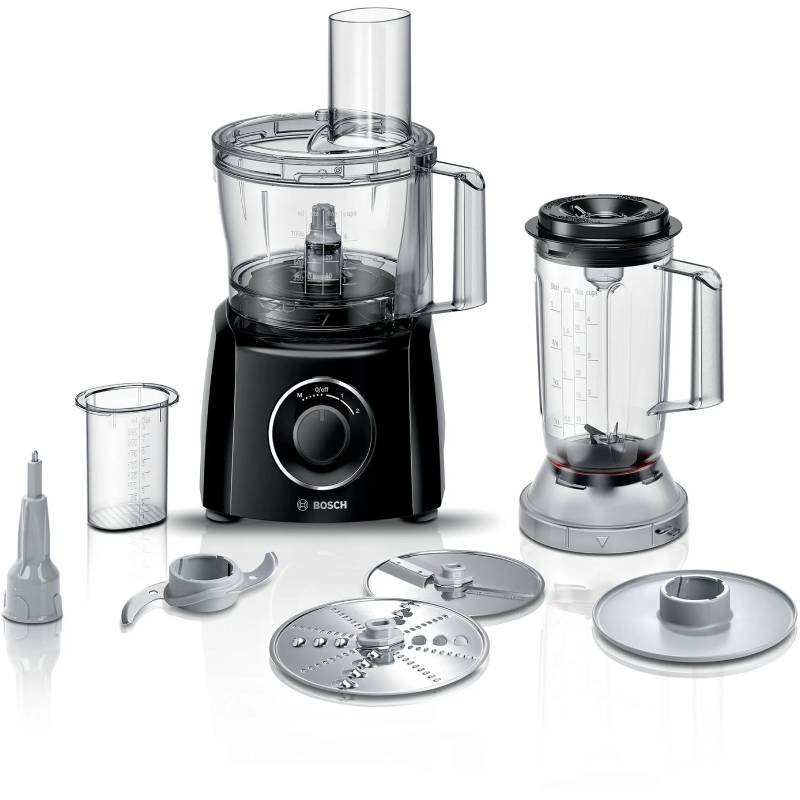 محضر طعام Bosch MultiTalent 3 بقوة 800 واط – أسود – MCM3201B