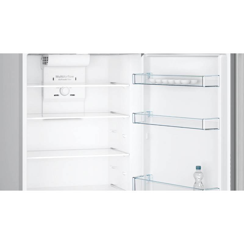 ثلاجة Bosch نوفروست 328 لتر  , KDN43NL2E8 -ستانلس ستيل