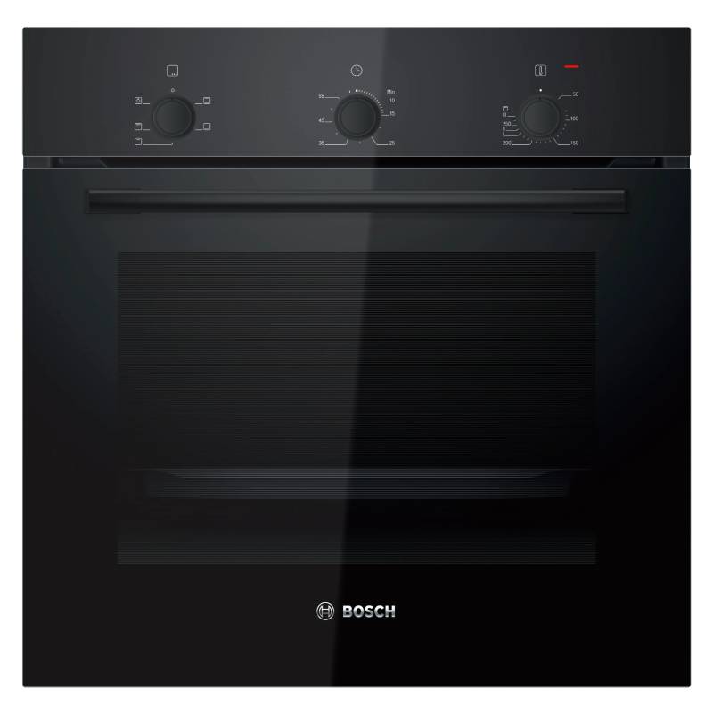 فرن كهربائي بلت إن Bosch Series 2 مقاس 60 سم، سعة 71 لتر – أسود – HBF011BA1T
