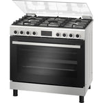 بوتاجاز غاز Bosch Series 6 مقاس 90 سم، 5 شعلات، ستانلس ستيل – HGP3I8W50S