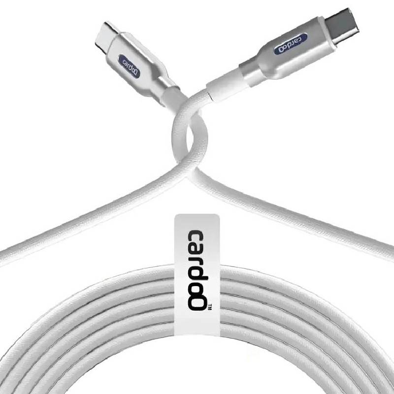 كابل Cardoo USB-A إلى USB-C بطول 1.2 متر – أبيض