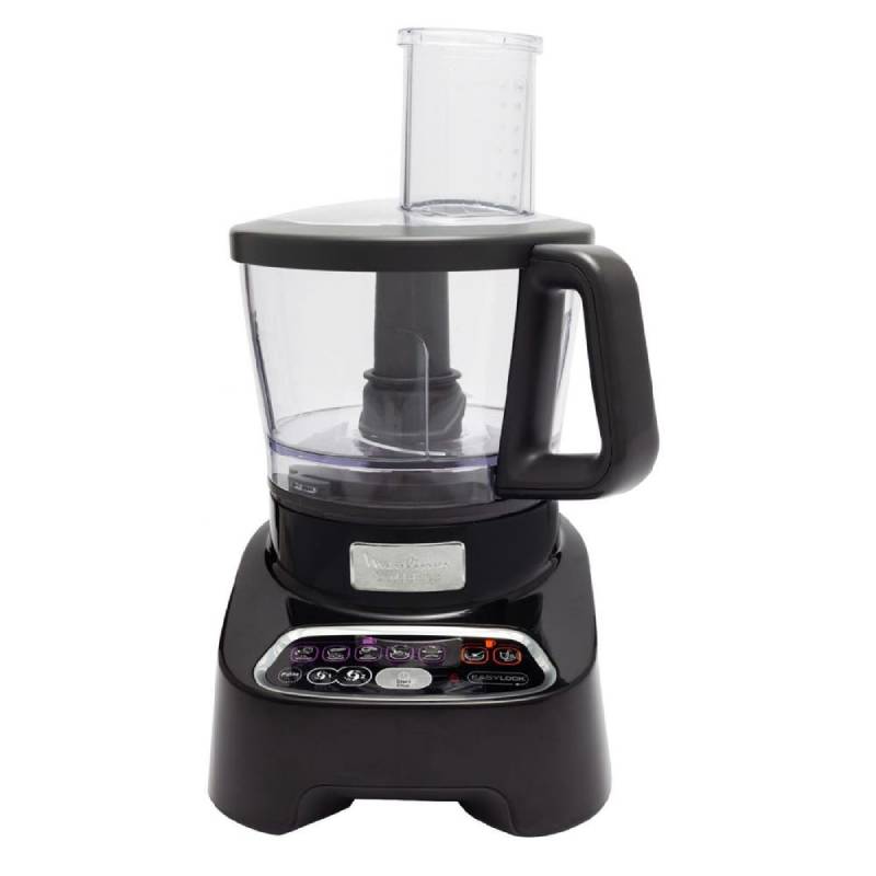 محضر طعام Moulinex Double Force، 1000 وات، 36 وظيفة، FP8268EG - أسود