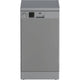 Beko Dishwasher 10 Place Settings 45cm 5 Programs , DVS05020S - Silver