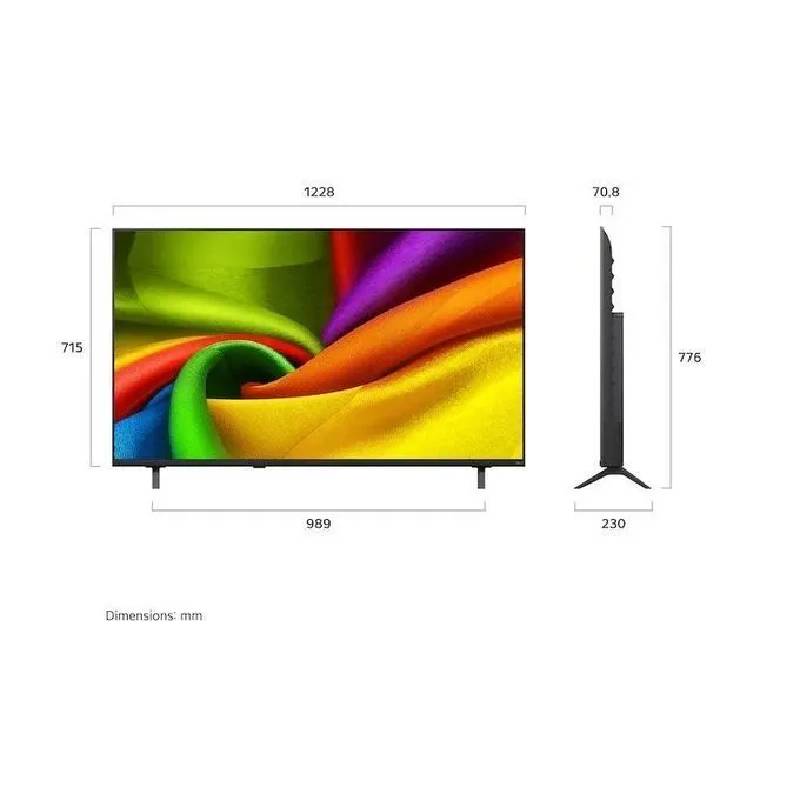 LG TV 43 Inch 4K UHD Smart NanoCell with Built-in Receiver 43NU85CB6LA