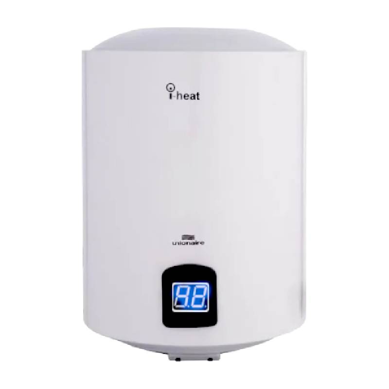 Unionaire Water Heater 50L Digital 1500W , EWH50-C150-V-P-R-3 - White