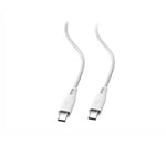 RAVPower Type-C to Type-C Nylon Cable 60W, 1.2M, RP-CB1037 - White