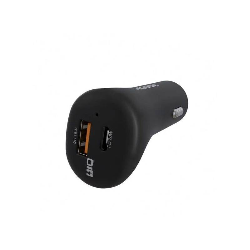 شاحن سيارة WOPOW WR02 بقدرة 38 وات بمنفذين USB – أسود