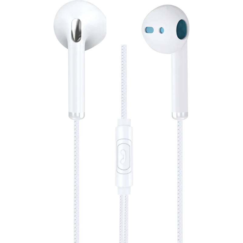 MOMO Wired Earphone 3.5mm 1.2M – MO-022208 - White