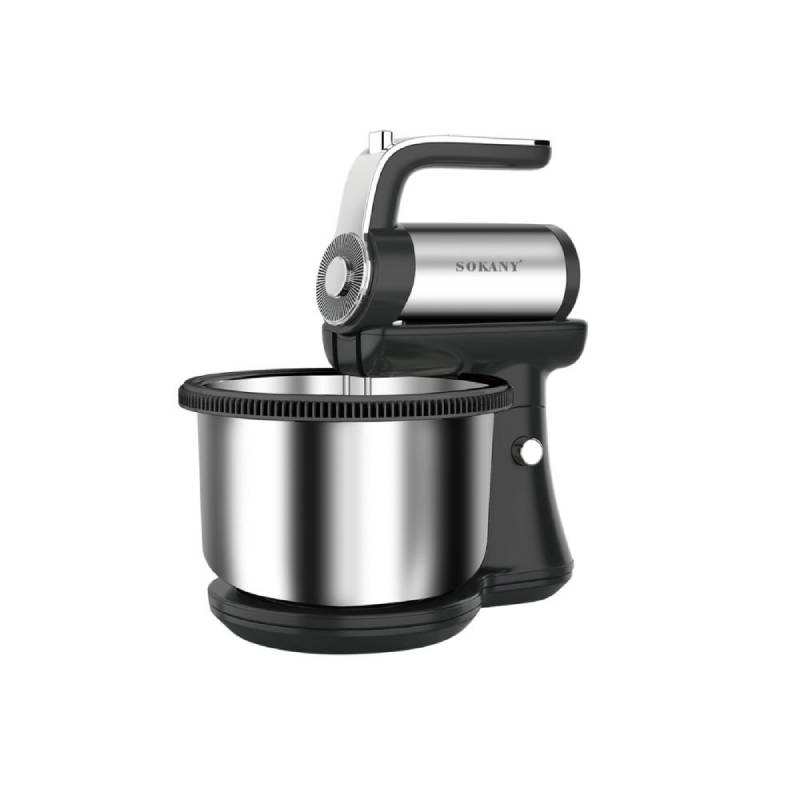 Sokany Stand Mixer 4L 1000W 5 Speeds – SK-6662 – Silver & Black