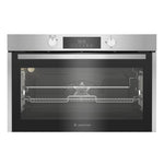 Ariston Built-in Gas Oven 90 cm 96L with Gas Grill, Fan and Digital Display AROG 9R2F3NG XNA, Stainless Steel