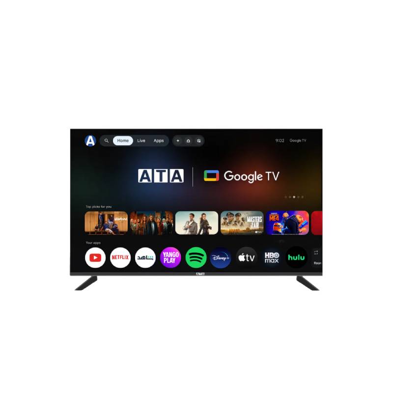 تليفزيون ATA جوجل سمارت بدون اطار 55 بوصه ATA55UOG