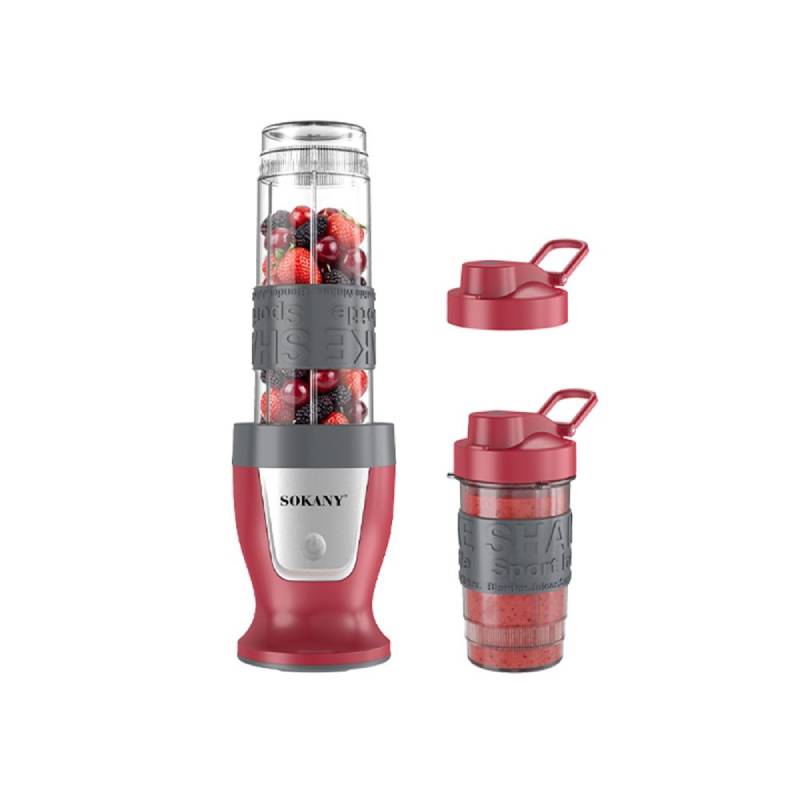 Sokany Portable Blender 300W – SK-01030 – Red