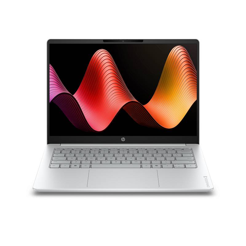 HP OmniBook 3 14-hy0007ne Laptop – AMD Ryzen 5 240, 16GB, 512GB SSD, AMD Graphics, 14" 2.8K – Windows 11 – Glacier Silver