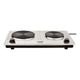 Fresh Double Electric Hot Plate 2500W Stainless Steel – Two Slab