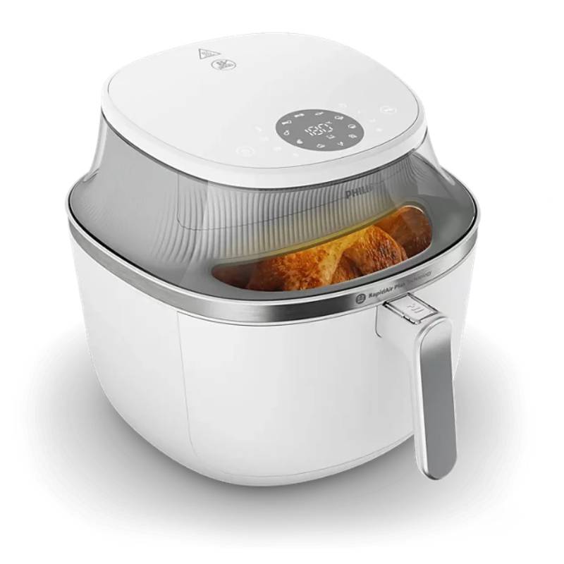 Philips Air Fryer 3000 Series 7.2L Digital 2000W - NA341/10 - White & Silver