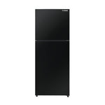 ثلاجة فريش 329 لتر نوفروست، بابين، تصميم باب مسطح – FNT-BS370 – أسود 