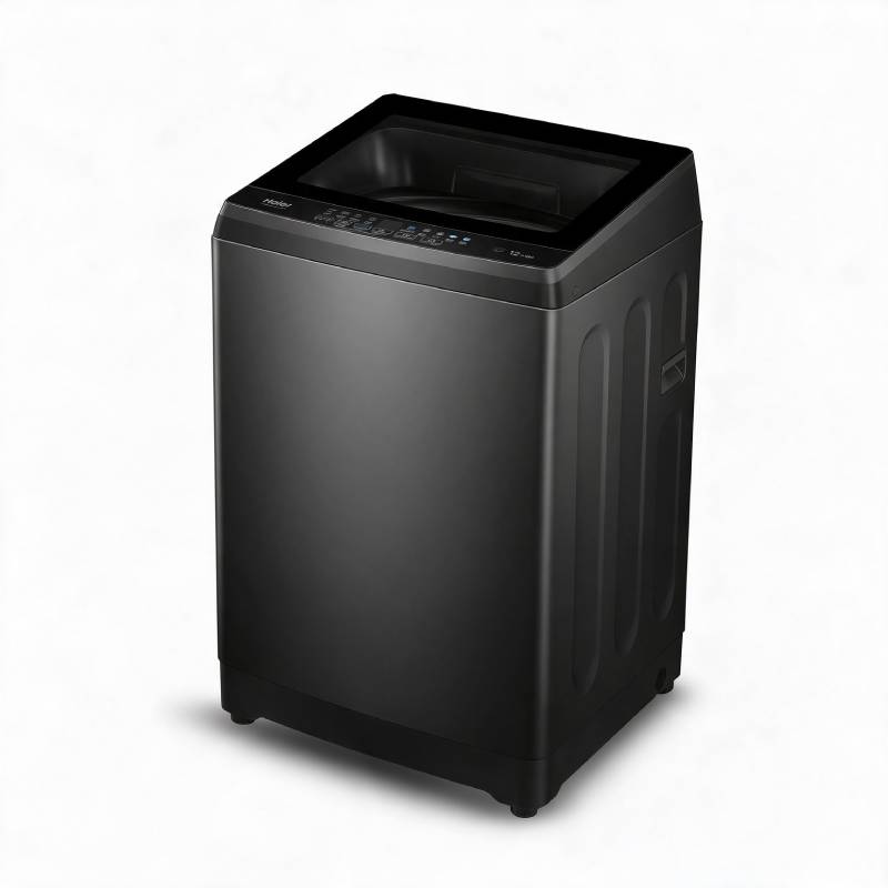 Haier  غسالة ملابس  فوق أوتوماتيك تحميل علوي 13 كجم – HWM130-526S8 – فضي غامق
