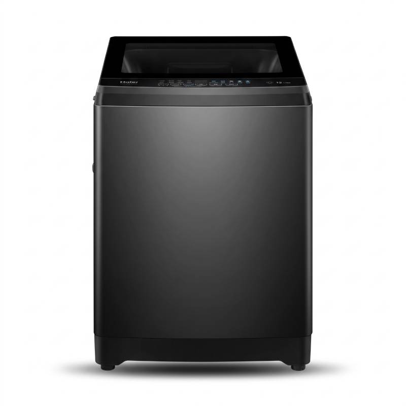 Haier  غسالة ملابس  فوق أوتوماتيك تحميل علوي 13 كجم – HWM130-526S8 – فضي غامق