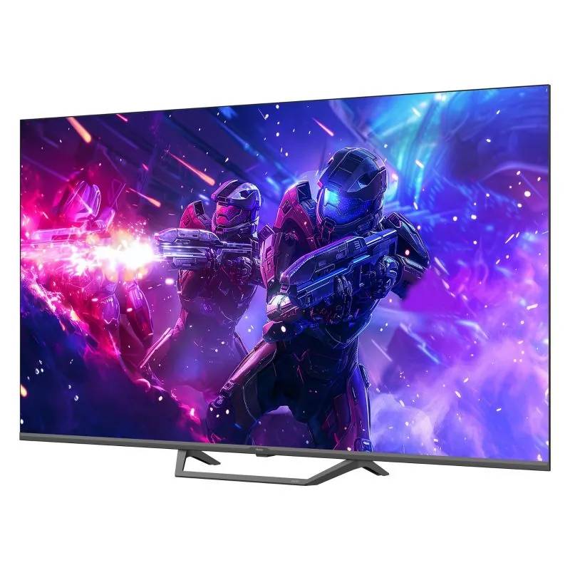 Haier سمارت 50 بوصة QLED بدقة 4K UHD بنظام Google TV ورسيفر داخلي – H55S80GUX  – أسود