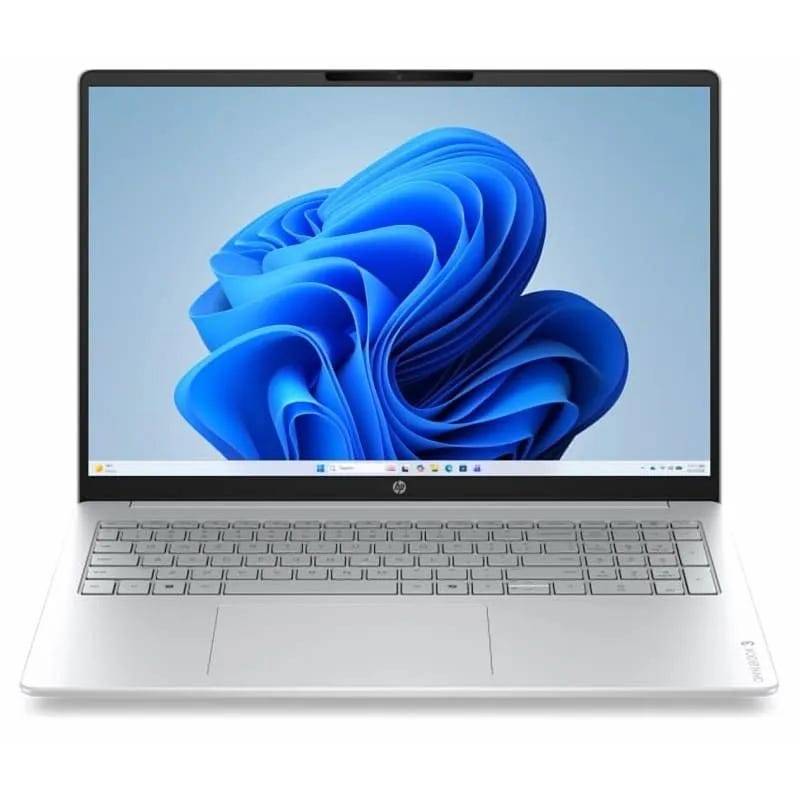 HP OmniBook 3 16-Inch Laptop, Intel® Core™ 7 150U, 16GB RAM, 512GB SSD, 2K Display – 16-bu0041ne – Glacier Silver