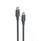 RSILOU Cable USB Type-C to USB Type-C Fast Charging 60W 120cm (R2030-001) – Black
