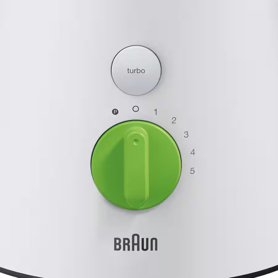 Braun Tribute Jug Blender 2L 800W – White (JB3010WH)