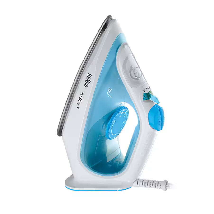 مكواة بخار Braun TexStyle 1 بقدرة 2000 وات (SI1050BL)  – أزرق 