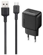 Oraimo Fast Charging Wall Adapter with Micro Cable OCW-1112EM  - Black