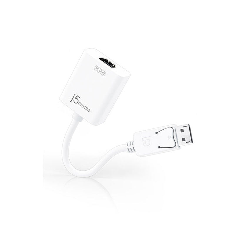 j5create - محول اكتف من DisplayPort™ إلى HDMI™ بدقة 4K

