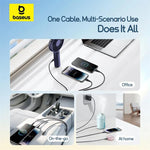 Baseus Cable 3-In-1 3.5A 1.3M