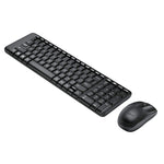 MK220 Wireless Keyboard and  Mouse Combo - Black