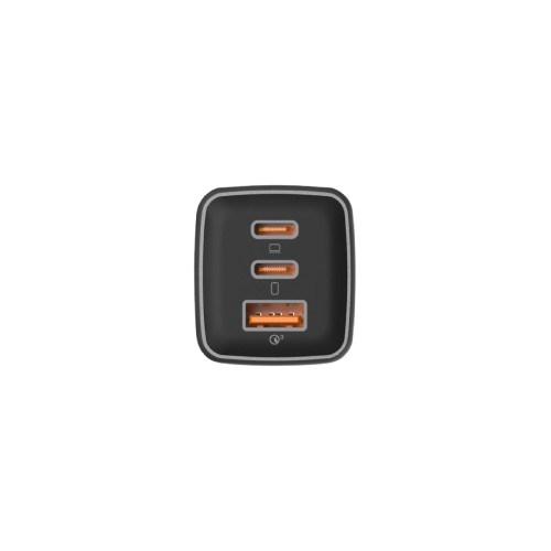 شاحن حائط POUT GaN بقوة 65 واط USB-C وUSB-A 