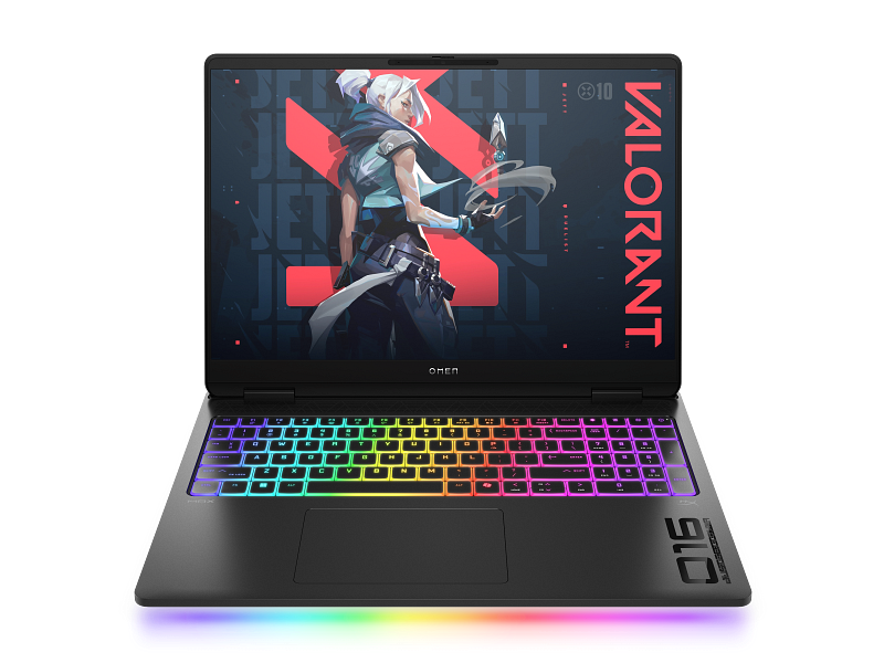 لابتوب الألعاب HP OMEN MAX 16 – معالج Intel Core Ultra 9 275HX، ذاكرة 64 جيجابايت، سعة 2 تيرابايت SSD، بطاقة NVIDIA GeForce RTX 5090، شاشة 16 بوصة WQXGA OLED، ويندوز 11، أسود (16-ah0018ne)