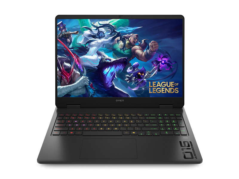 لابتوب HP OMEN 16 للألعاب بمعالج Intel Core Ultra 7 وذاكرة 16 جيجابايت وSSD سعة 1 تيرابايت وكرت شاشة RTX 5050 وشاشة 16 بوصة 2K – أسود Shadow Black – 16-am0025ne