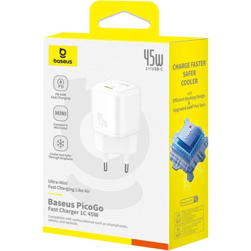 Baseus Charger 45W PicoGo GaN