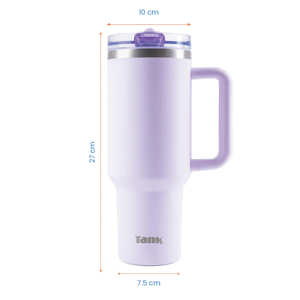 مج حراري Tank Quencher من الستانلس ستيل المعزول سعة 1200 مل 