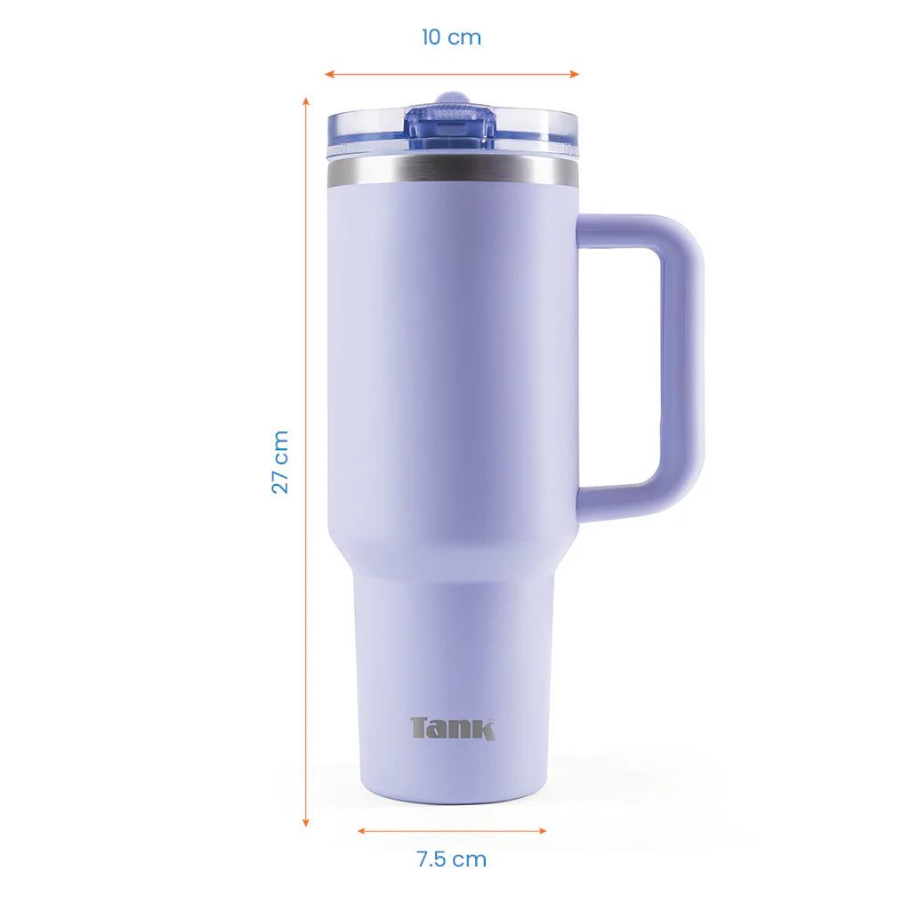 مج حراري Tank Quencher من الستانلس ستيل المعزول سعة 1200 مل 