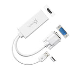 j5create VGA to HDMI™ Video Audio Adapter - JDA214