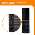 Western Digital 6TB My Book Desktop External Hard Drive USB 3.0 - WDBBGB0060HBK