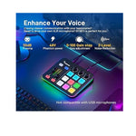 maono G1 NEO Audio Mixer for Gaming Streaming
