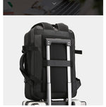 Meinaili 35L Large Backpack Waterproof Business Large Backpack 17.3 Inch Laptop - Black