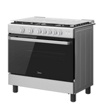 Midea 90cm Freestanding Gas Cooker – 5 Burners, Full Safety, MFO-MG36LE(SS)-VT Stainless Steel