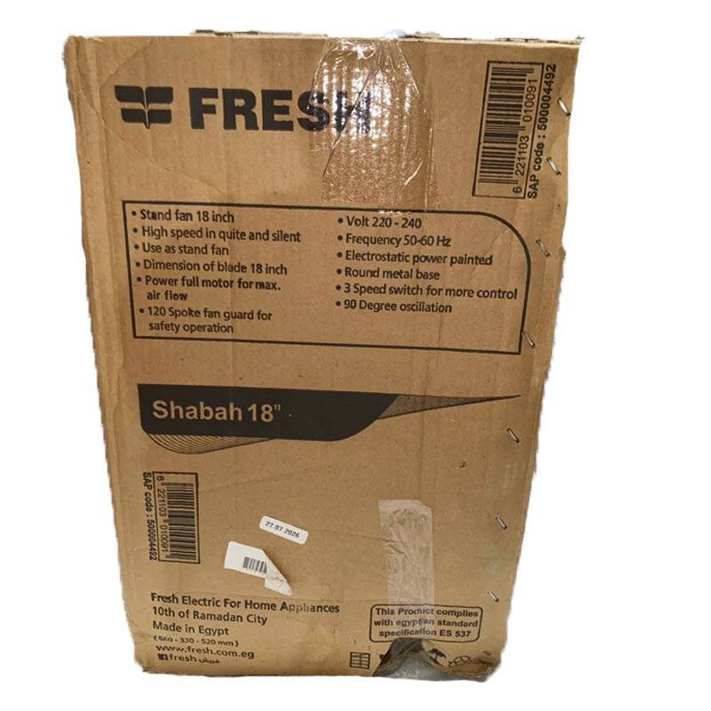 Fresh Stand Fan Shabah 18 inch