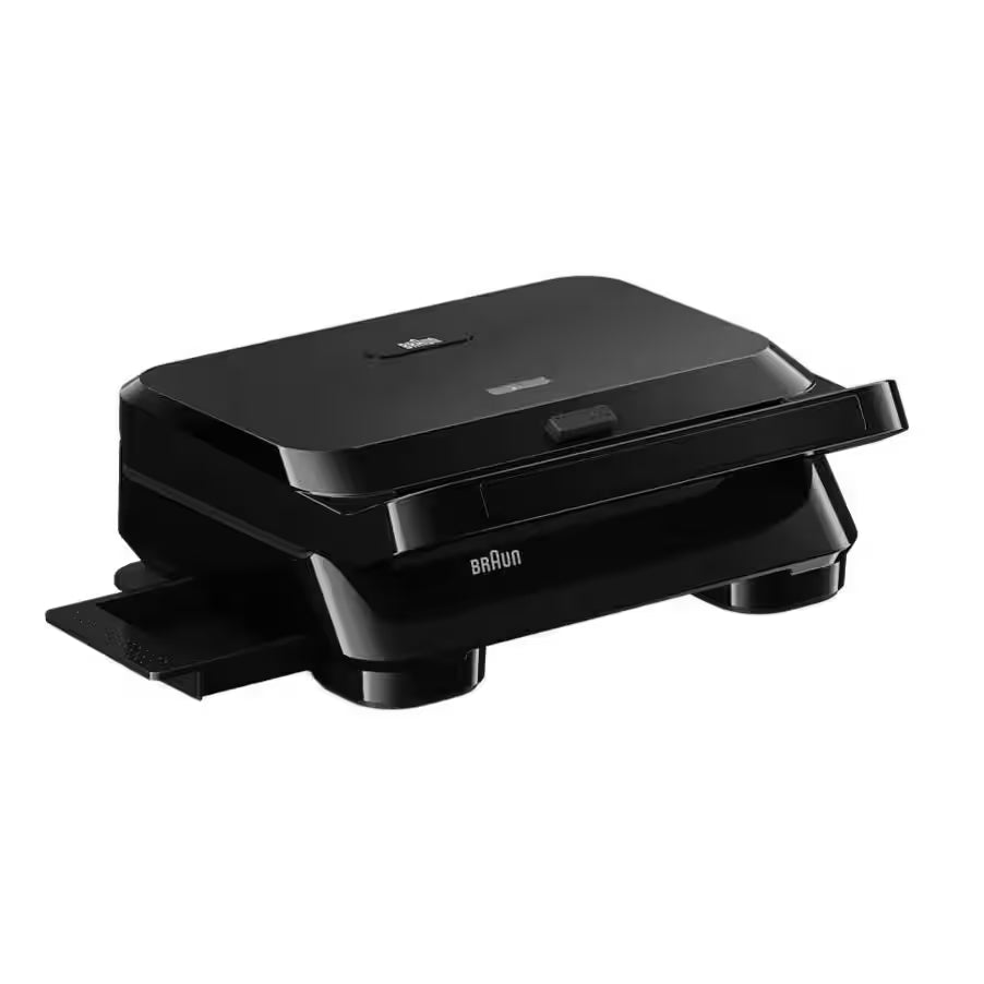Braun SnackMaker 5 Premium Electric Grill, 800W, SM5001 - Black