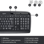 LOGITECH WIRELESS COMBO MK330 - Black