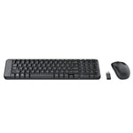 MK220 Wireless Keyboard and  Mouse Combo - Black